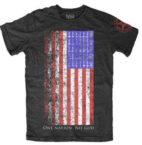 One Nation No God Red White & Blue (LIQUIDATE)