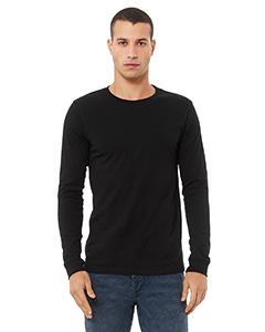 BOH 3501 Bella Canvas Black Long Sleeve Tee