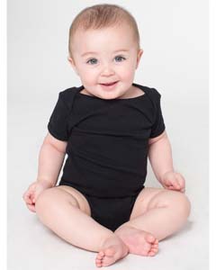 CNE BOH 4001W American Apparel Black Baby Onesie