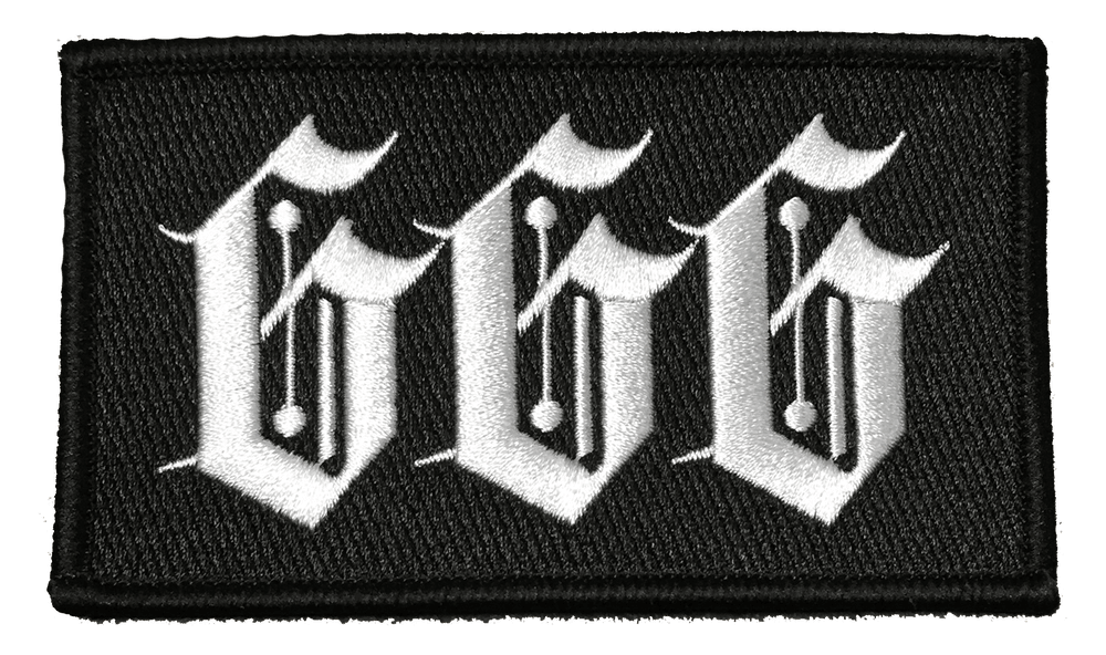 666 - Embroidered Patch