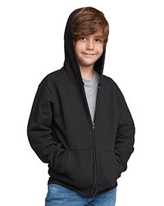 CNE BOH 9103 Next Level Child's Black Zip Up