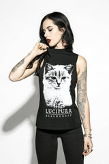 Lucipurr - Sleeveless High Neck