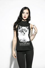 Lucipurr - Sleeveless High Neck