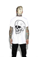 Unholy Crew - White Distressed Tee