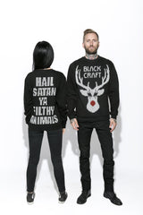 Black Metal Rudolph- Crewneck