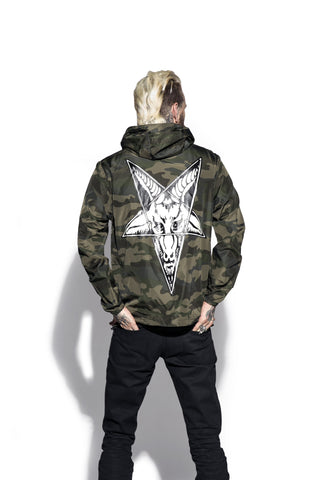 Baphomet Camo - Lightweight Windbreaker