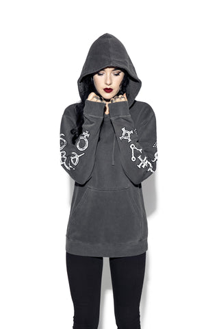 Fiend - Unisex Pigment Dyed Hooded Pullover