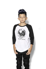 Moon Phase - Child's Baseball Tee