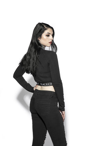 Batcraft - Women's Long Sleeve Crop