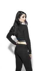 Batcraft - Women's Long Sleeve Crop