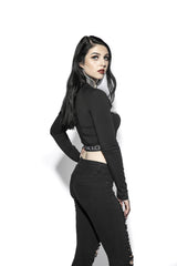 Batcraft - Women's Long Sleeve Crop