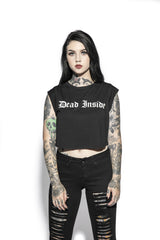 Dead Inside - Festival Crop Tank