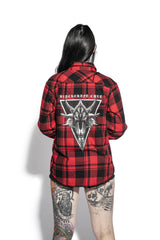 Six Eyed Baphomet - Flannel