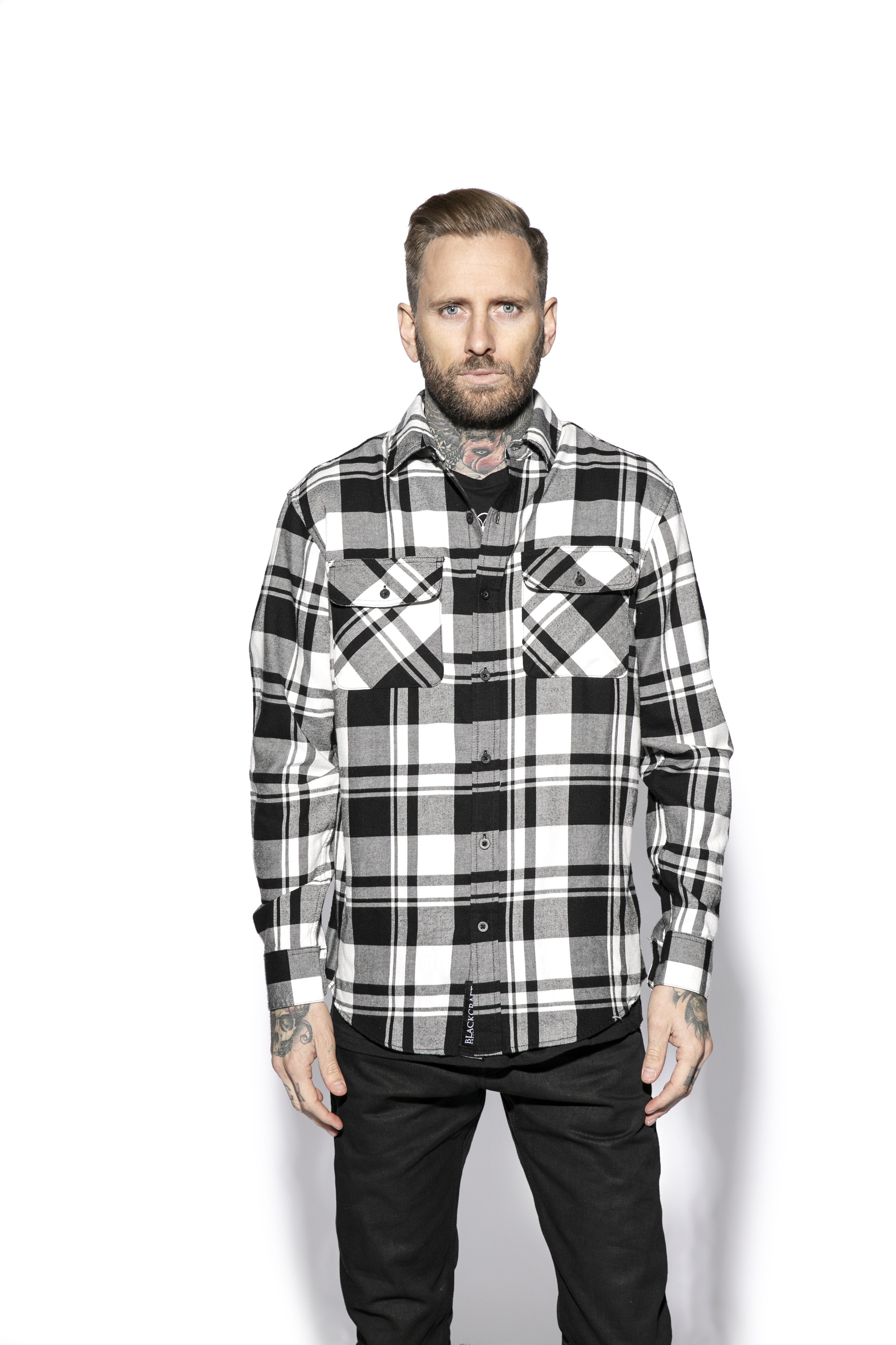 BOH W668 SanMar White Flannel