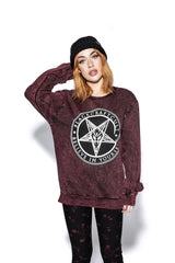 Believe In Yourself - Acid Washed Crewneck