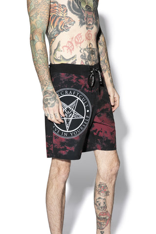 Believe In Yourself - Blood Moon Board Shorts