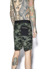 Baphomet - Camo Board Shorts