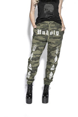 Unholy - Camo Joggers