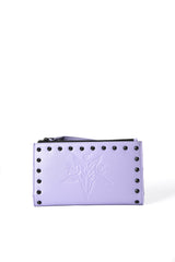 Purple BCC Goat - Wristlet Pouch