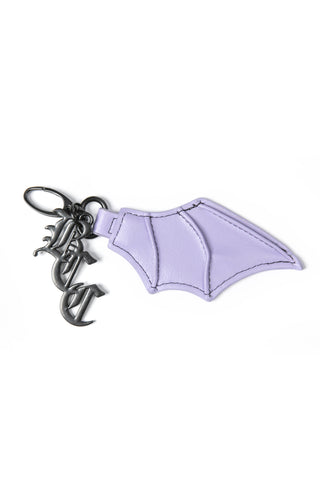 Purple Bat Wing Keychain