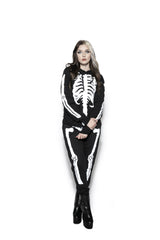 Skeleton - Hooded Pullover Sweater