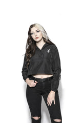 Blackcraft - Women's Cropped Windbreaker