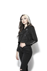 Blackcraft - Women's Cropped Windbreaker