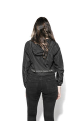 Blackcraft - Women's Cropped Windbreaker