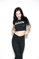 Satan Is My Daddy - Crop Tee