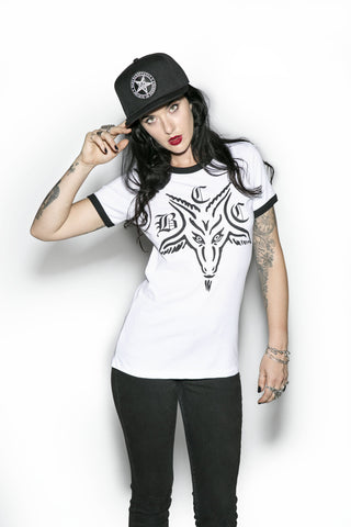BCC Goat - Women's Ringer Tee