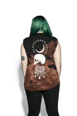 Spirits Of The Dead Bleach Wash- Unisex Sleeveless Tall Tee