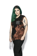 Spirits Of The Dead Bleach Wash- Unisex Sleeveless Tall Tee