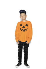 Orange Pumpkin - Youth Jersey Sweater