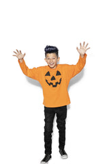 Orange Pumpkin - Youth Jersey Sweater