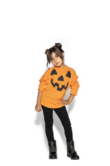 Orange Pumpkin - Youth Jersey Sweater