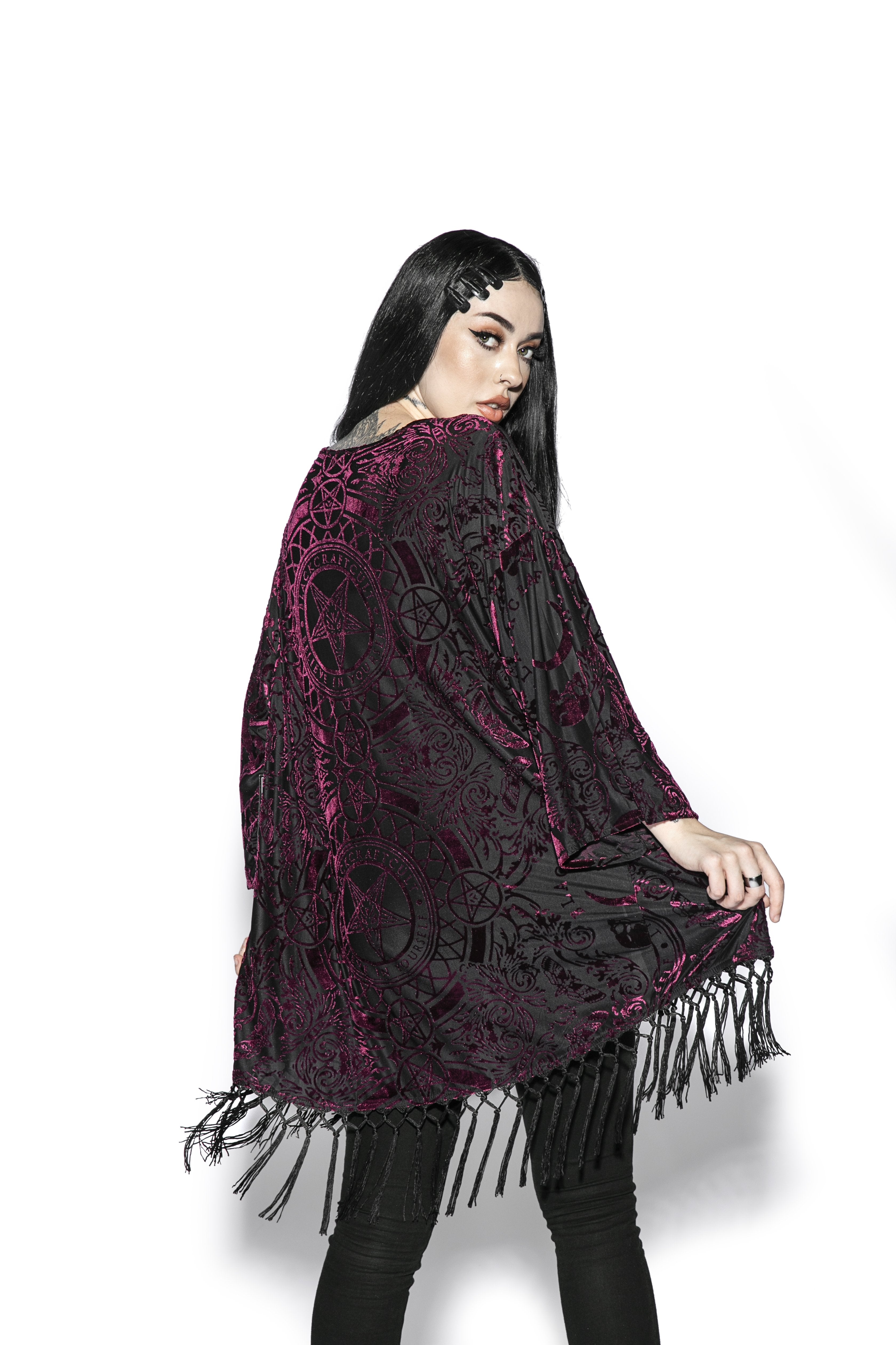 Baroque - Velvet Kimono – Blackcraft Test Store