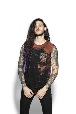 Spirits Of The Dead Bleach Wash- Unisex Sleeveless Tall Tee