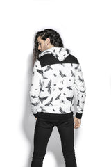 Death Moth - Color Block Hooded Pullover