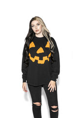 Black Pumpkin - Unisex Jersey Sweater