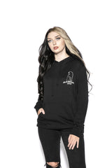 Ouija Cat - Hooded Pullover Sweater