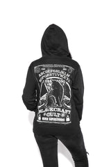 Ouija Cat - Hooded Pullover Sweater