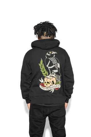 The Raven - Zip Up Hoodie