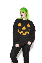 Black Pumpkin - Unisex Jersey Sweater