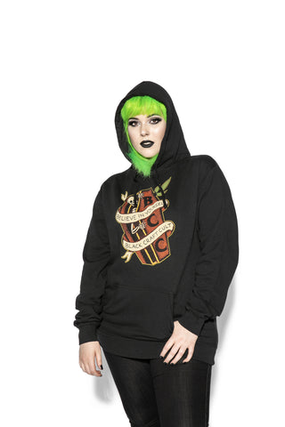 Coffin Skeleton - Hooded Pullover Sweater