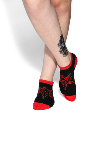 Baphomet Ankle Socks 2 PK