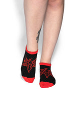 Baphomet Ankle Socks 2 PK