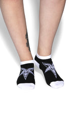 Baphomet Ankle Socks 2 PK