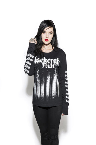 Black Metal Forest -Long Sleeve Tee