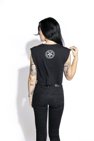 Sinner - Festival Crop Tank