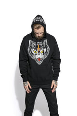 Hell Cat - Hooded Pullover Sweater